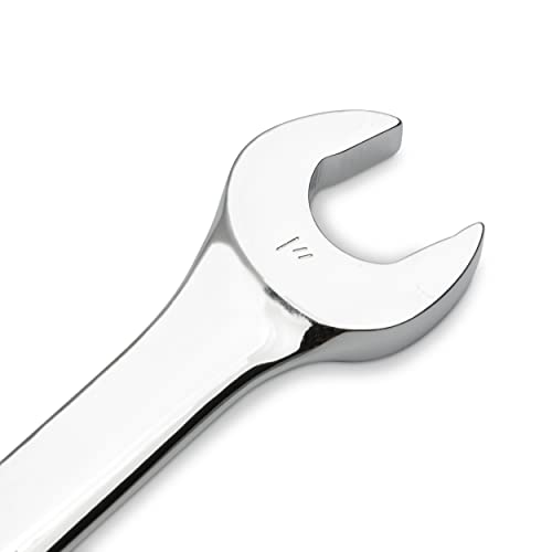 GEARWRENCH 30 Piece 12 Point Long Pattern Combination SAE/Metric Wrench Set with Wrench Racks (1/4-1 in., 8-22 mm) - 81937