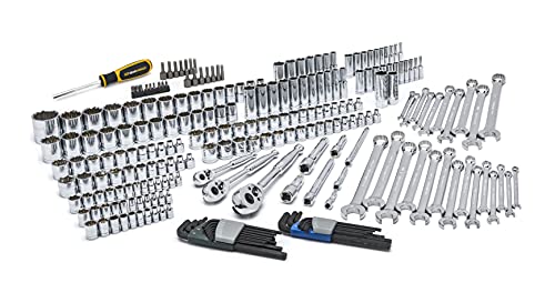 GEARWRENCH 80966 243 Pc. 6 Pt. Mechanics Tool Set In 3 Drawer Storage Box