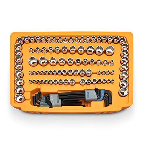GEARWRENCH 80966 243 Pc. 6 Pt. Mechanics Tool Set In 3 Drawer Storage Box