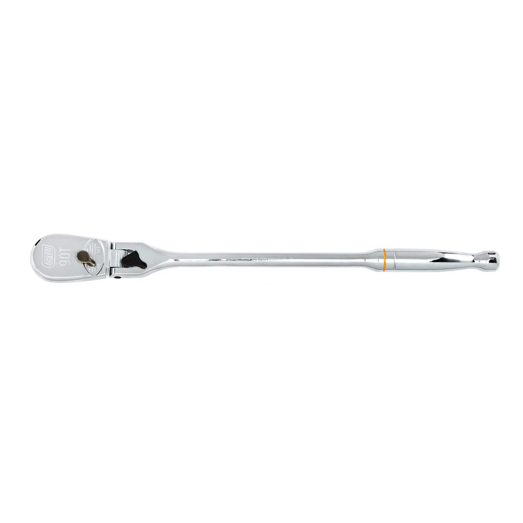 GEARWRENCH 3 Pc. 1/4", 3/8" & 1/2" Drive 90 Tooth Dual Material Locking Flex Head Ratchet Set - 81298T, Multi, One Size