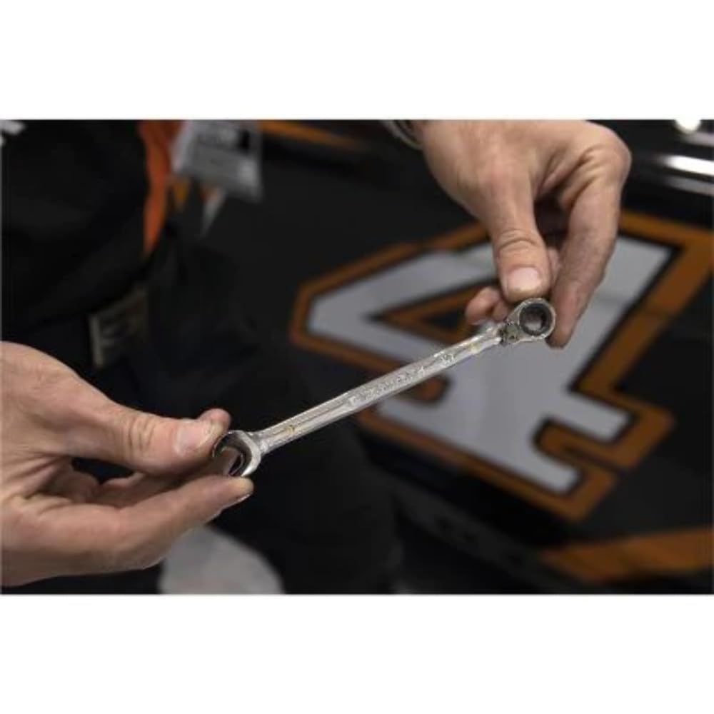GEARWRENCH 6 Piece 90-Tooth 12 Point Metric GearBox Double Flex Ratcheting Wrench Set | 86830