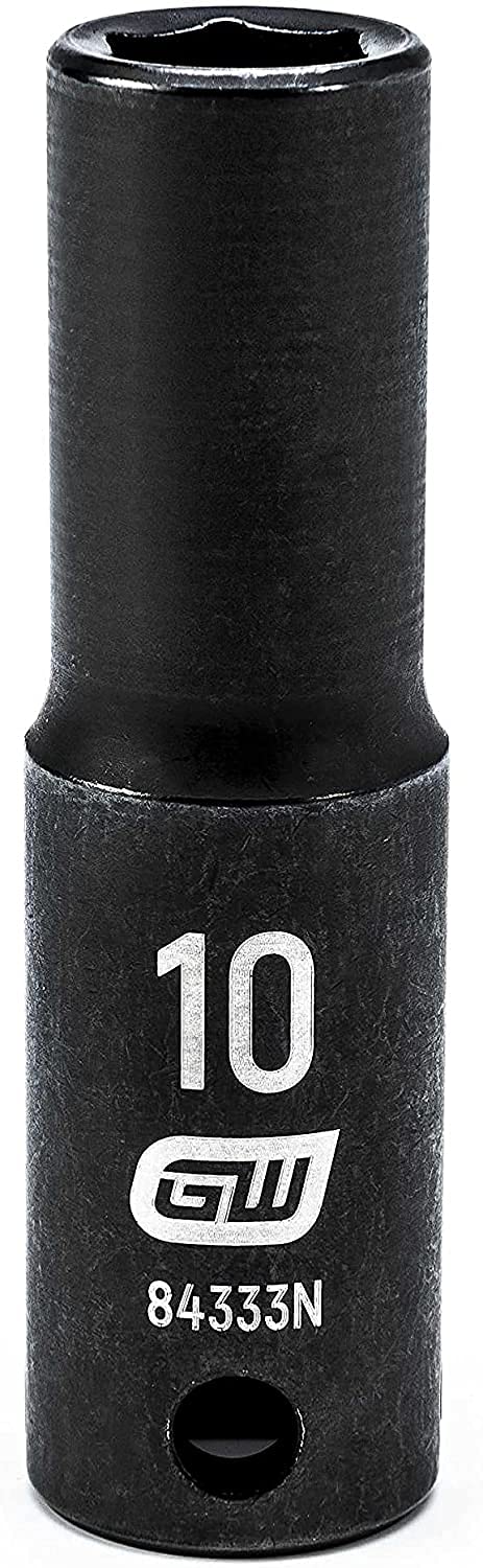 GEARWRENCH 44 Pc. 3/8" Drive 6 Point Standard & Deep Impact SAE/Metric Socket Set - 84916N
