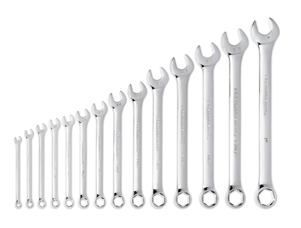 GEARWRENCH 14 Pc. 6 Pt. Combination Wrench Set, SAE - 81924