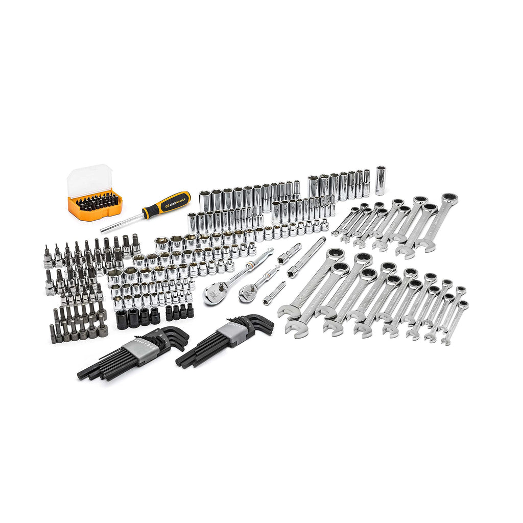 GEARWRENCH 80966 243 Pc. 6 Pt. Mechanics Tool Set In 3 Drawer Storage Box