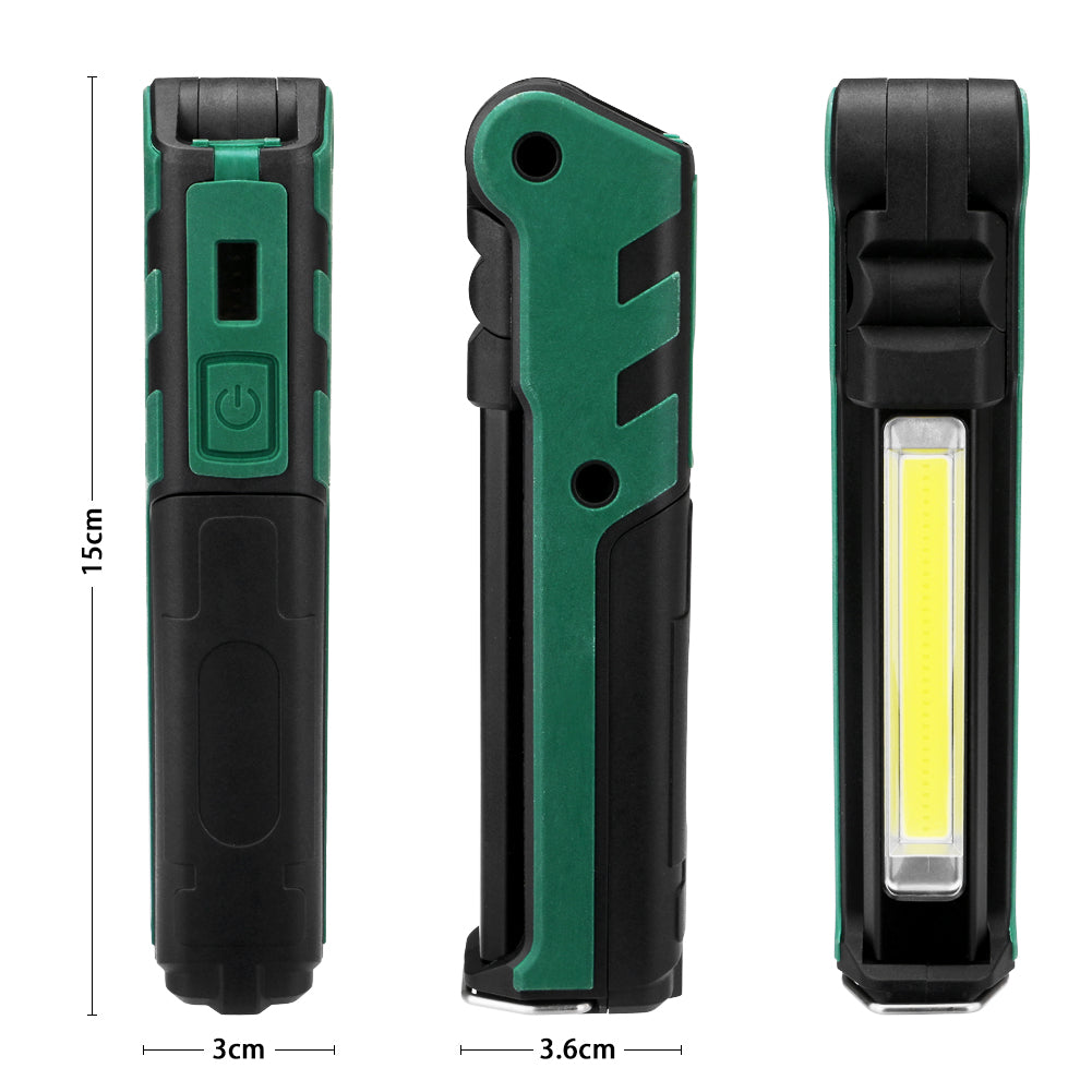 Dual-Mode Rechargeable COB Work & Inspection Light
