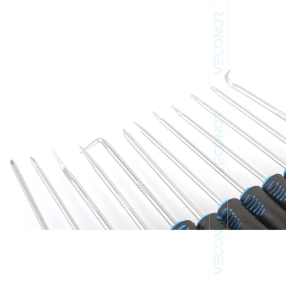 12 Piece Pick & Hook Set – Precision O-Ring Seal Puller Tools – Automotive & DIY