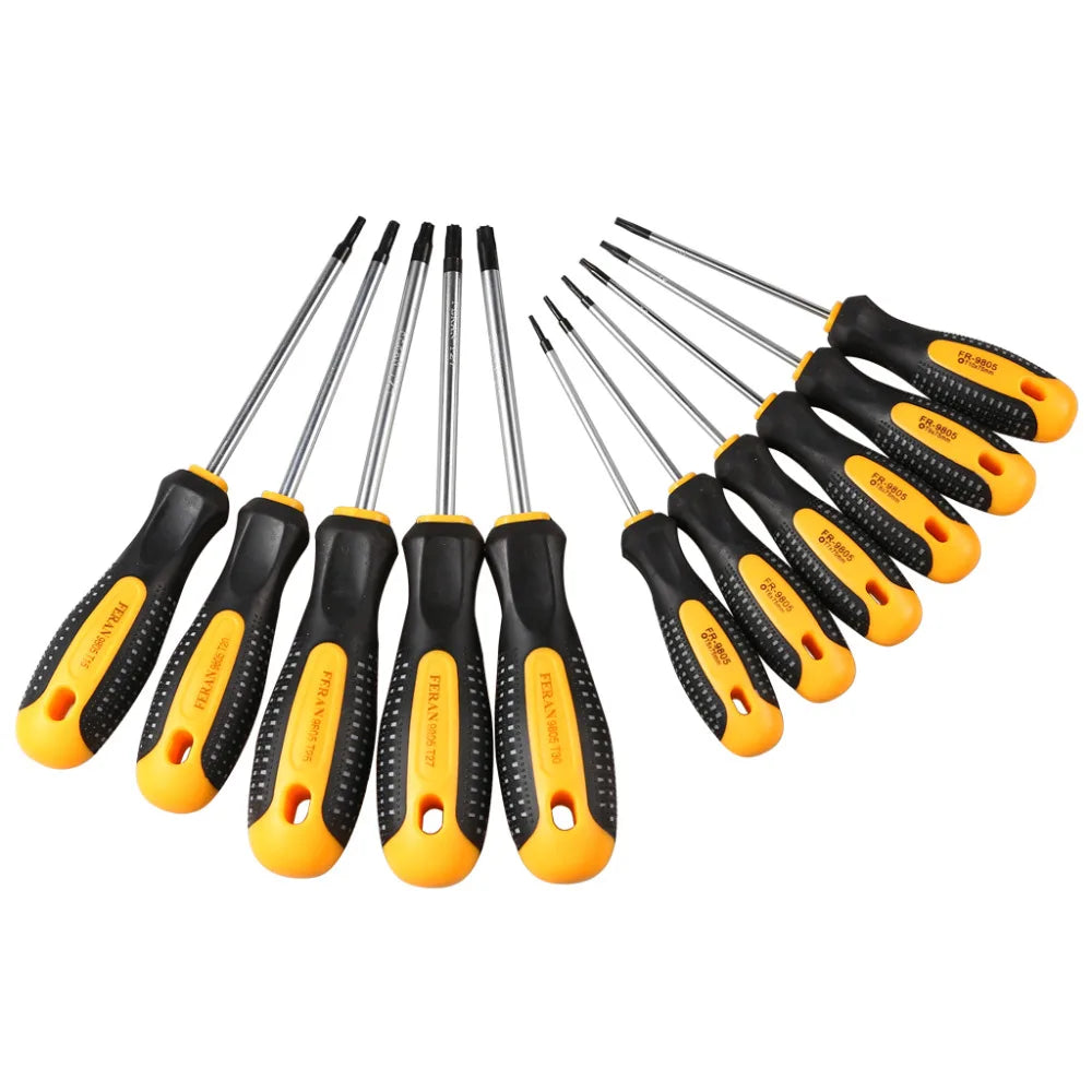 Torx Screwdriver Set T5–T30 Magnetic CR-V Steel Precision Repair Tool Kit 5,6 & 11pc Set