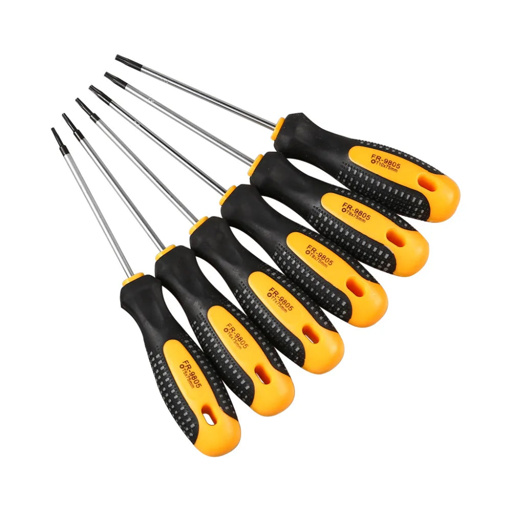 Torx Screwdriver Set T5–T30 Magnetic CR-V Steel Precision Repair Tool Kit 5,6 & 11pc Set