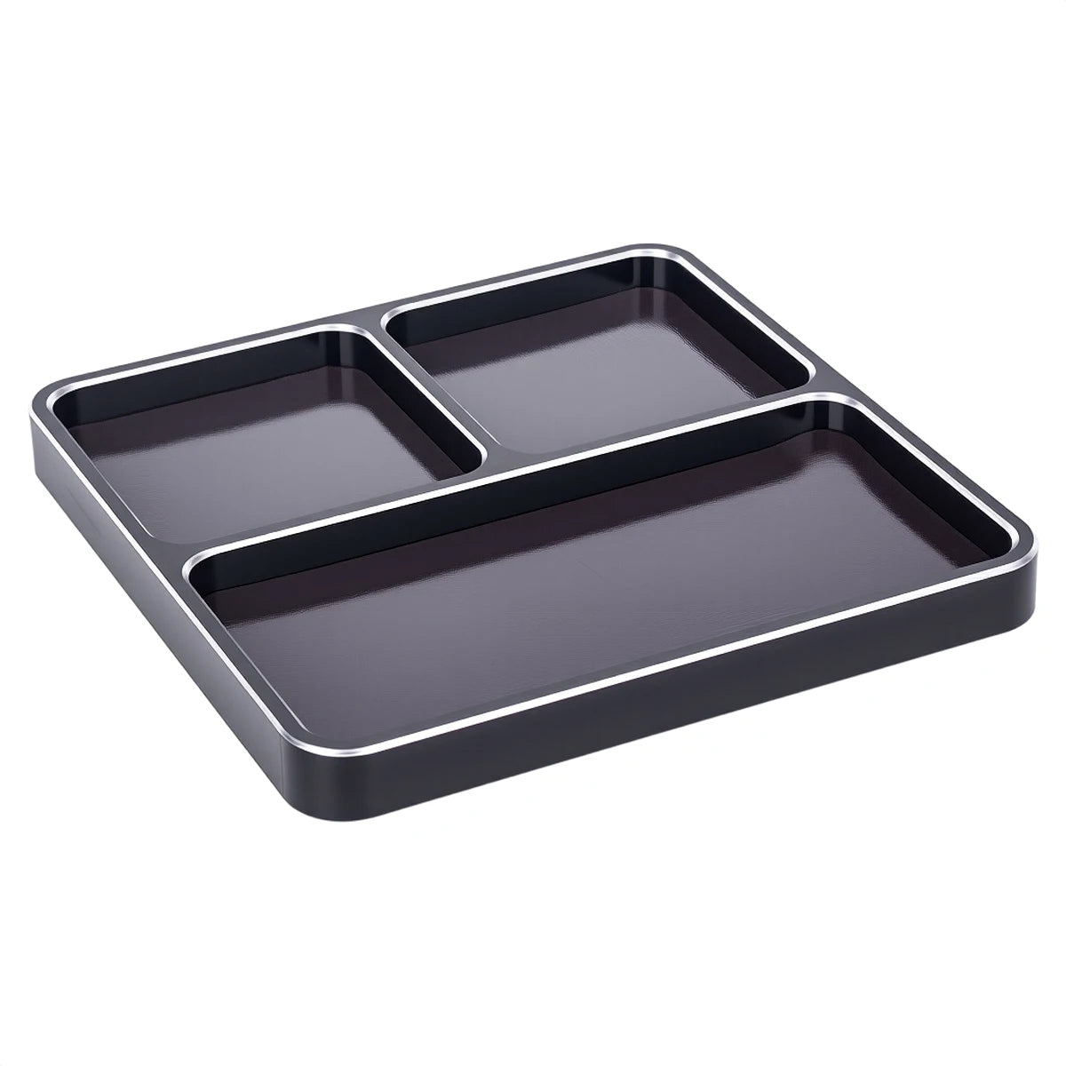 Magnetic Aluminium Screw Tray, 98*98mm.