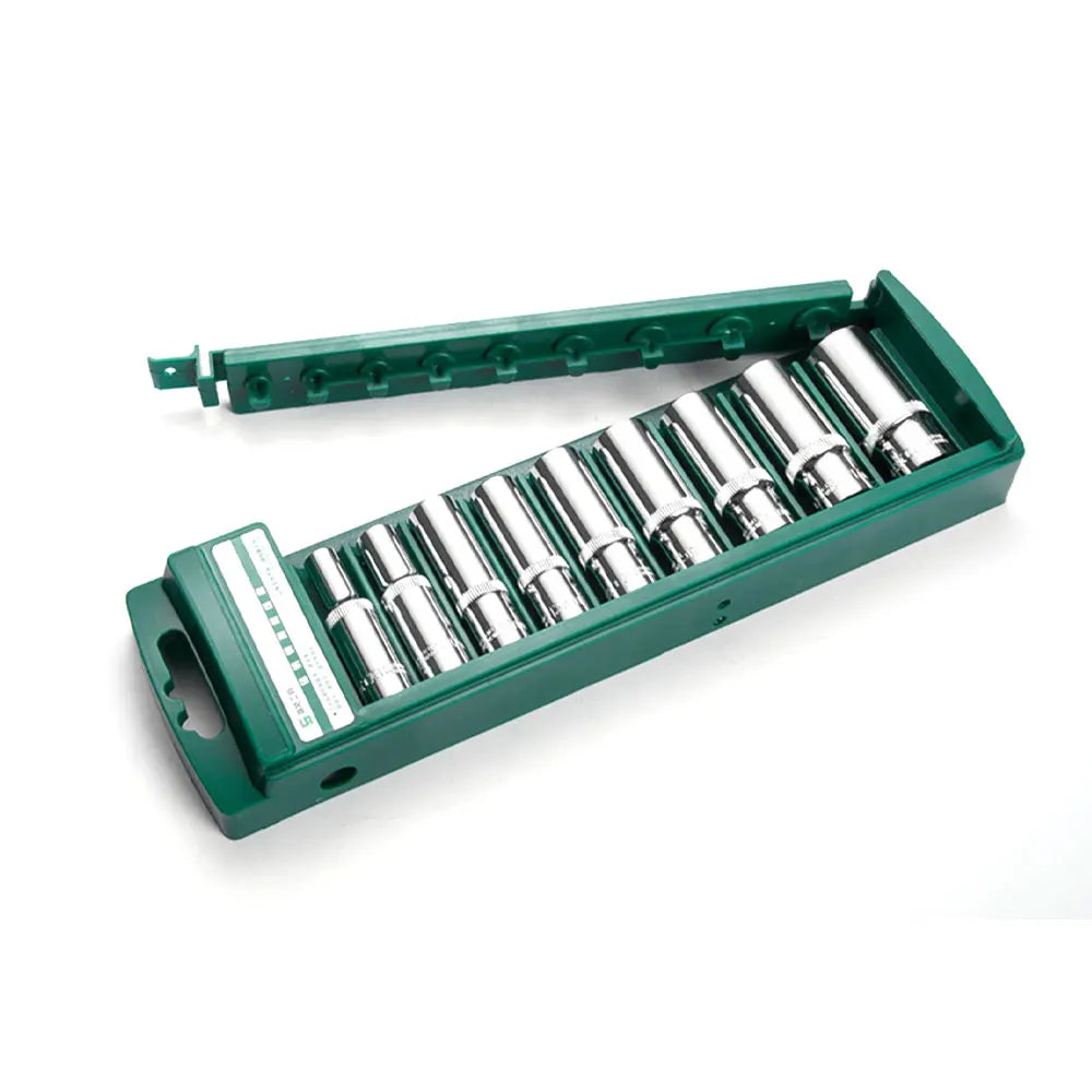 Hex Socket Wrench Head Set 1/4 3/8 1/2 Short Long Socket Deep Nut Driver