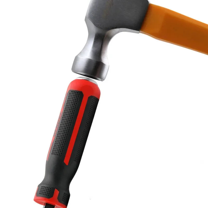 Skeyo 8/12/18/24 Inch Chrome Vanadium Steel Crowbar Heavy Duty Pry Bar with Ergonomic Handle