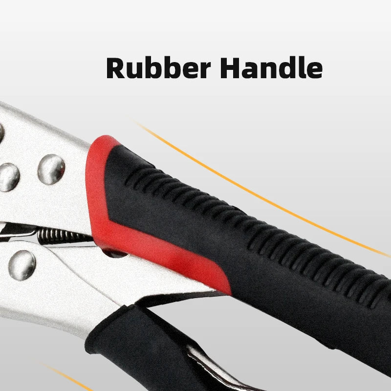 Heavy Duty Locking Pliers – Multifunctional Alloy Steel Grip Tool with Adjustable Jaw for Electrical & Workshop Use