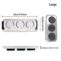 Stainless steel magnetic tray tool parts storage magnetic tool tray