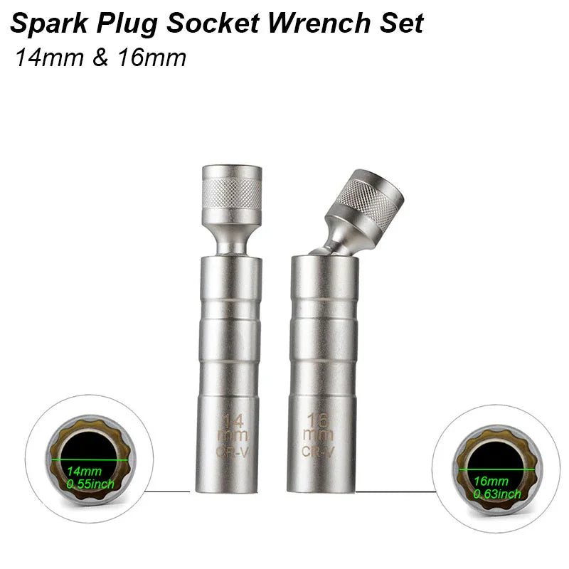 16mm park Plug Socket (Swivel, Magnetic) Remove Removal Tool