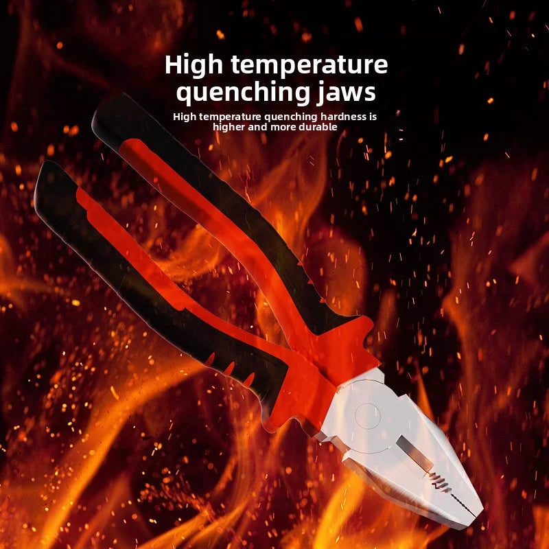 Multifunctional Electrical Pliers – Chrome Vanadium Steel Wire Cutter, Crimper & Gripping Tool for Metalwork & DIY