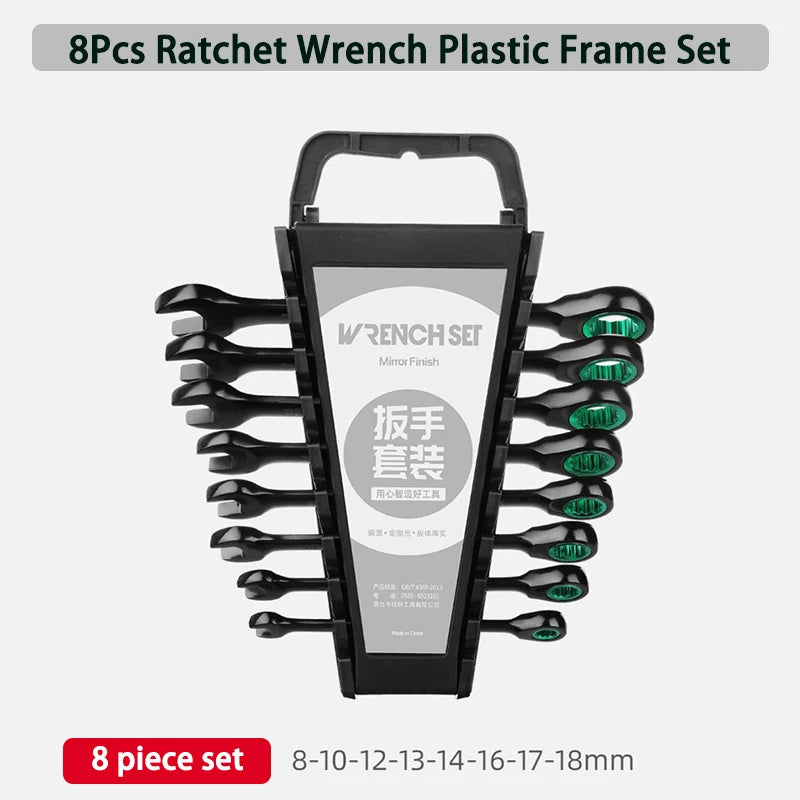 Ratchet Wrench Sets – Dual-Purpose Multifunctional Hand Tool Kit for Workshop & Car Repair