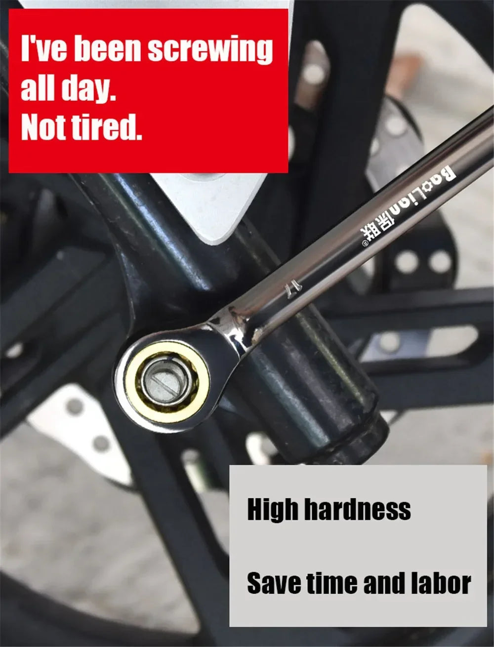 Chrome Vanadium Steel Ratchet Wrench Set | Mirror Polish Double End Mechanic Tool Kit, Rust-Resistant Heavy Duty Repair Wrench Set