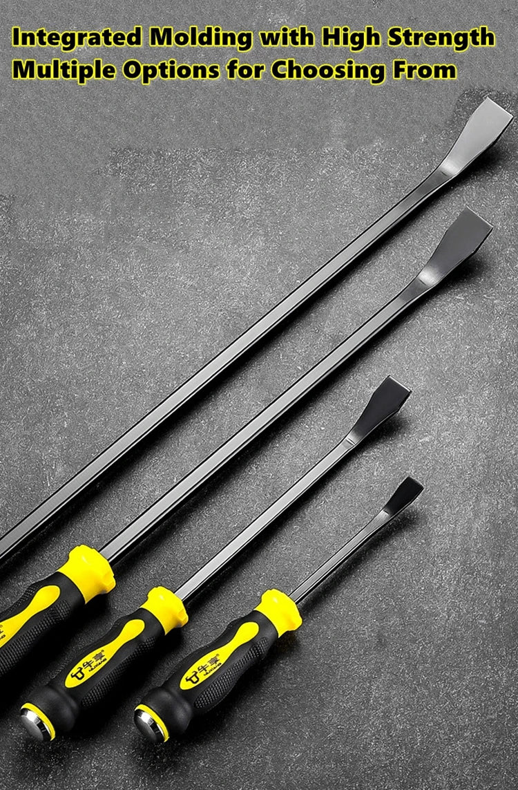 Long Pry Bar 8", 12", 18" & 24" Heavy Duty Pry Bar