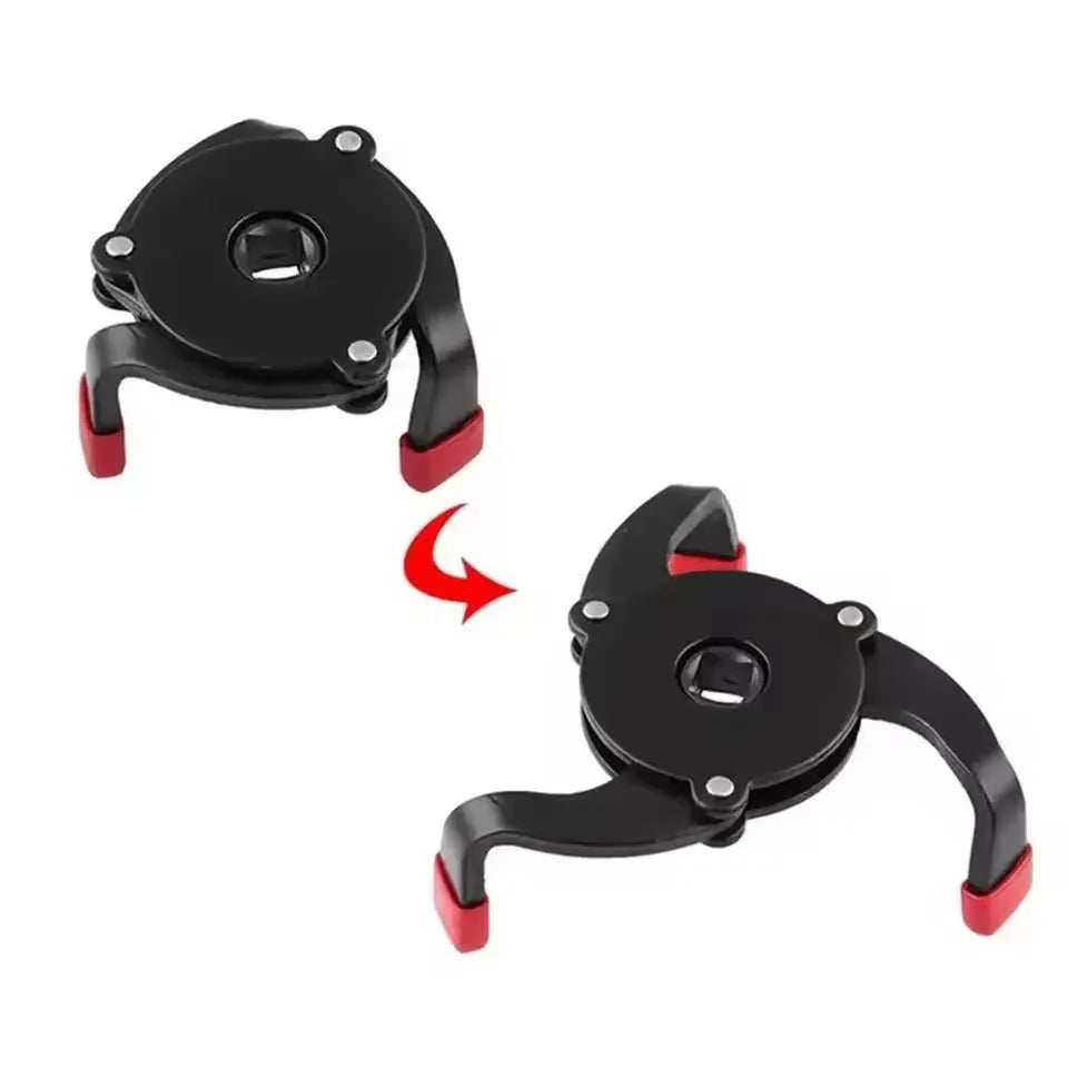 Car Oil Filter Wrench 3-Jaw Spanner Remover.
