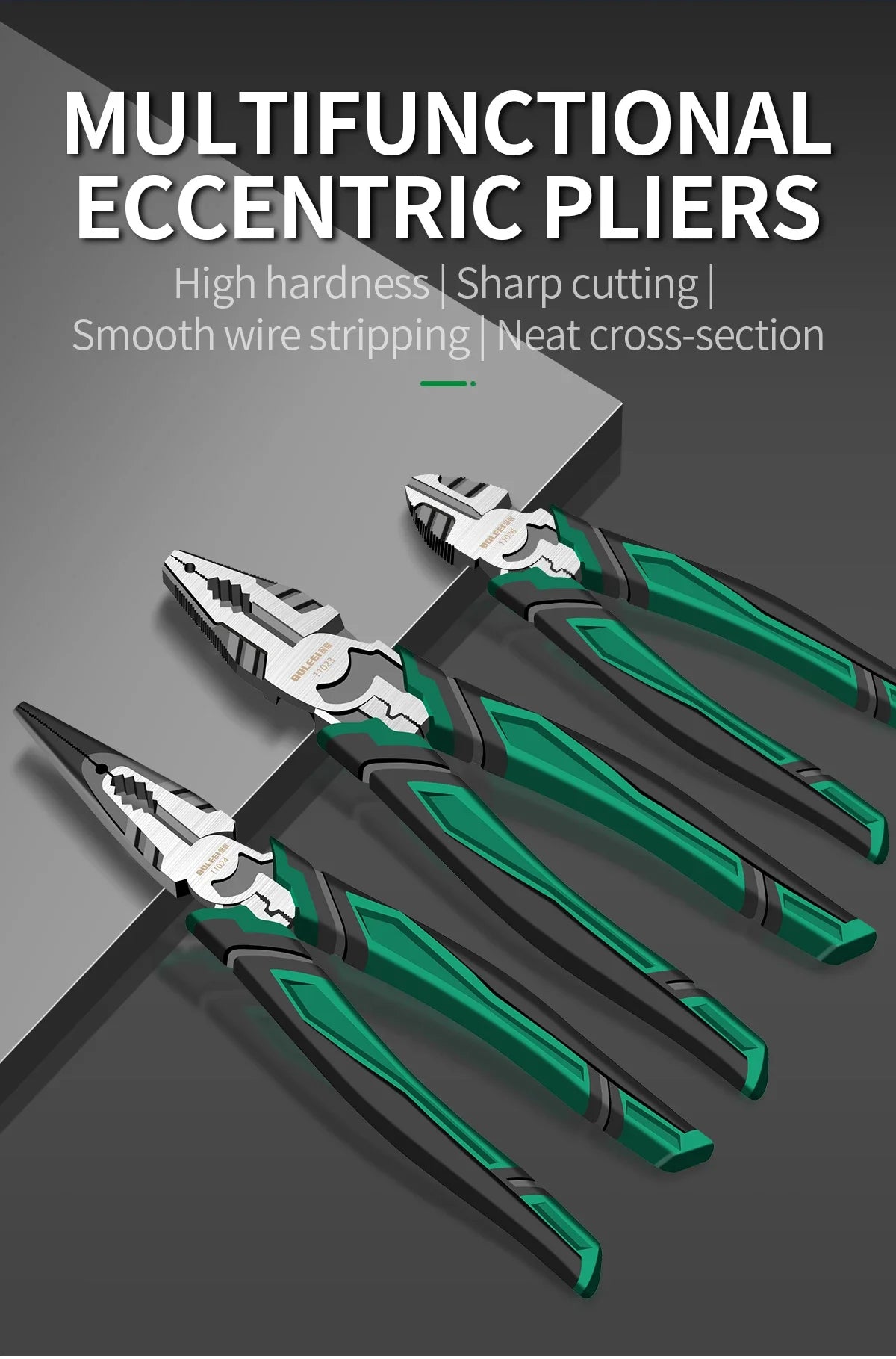 6" Multifunctional Wire Pliers – CR-V Steel Wire Stripper, Cutter & Gripping Tool for Electricians & DIY