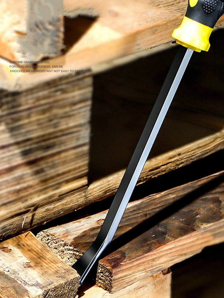 Long Pry Bar 8", 12", 18" & 24" Heavy Duty Pry Bar