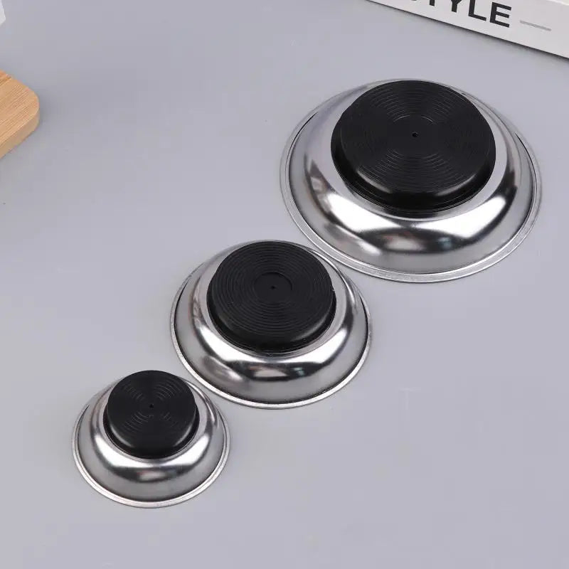 Circular Magnetic Parts Bowl 3"/4"/6" Magnetic Tray Screw Storage.