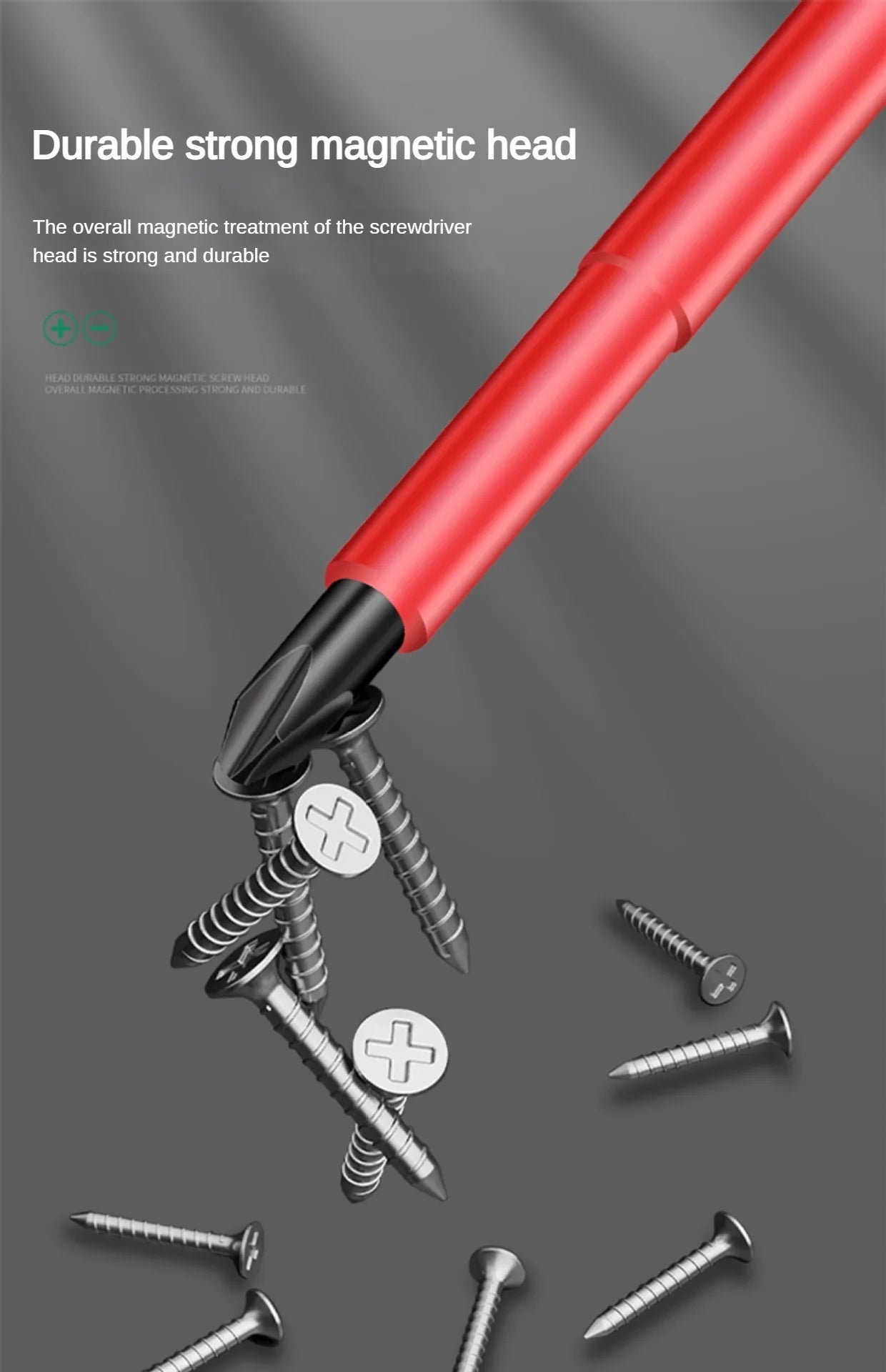 AXE SHAN Insulated Screwdrivers – CR-V Slotted & Phillips Magnetic Drivers for Electrical & Professional Use