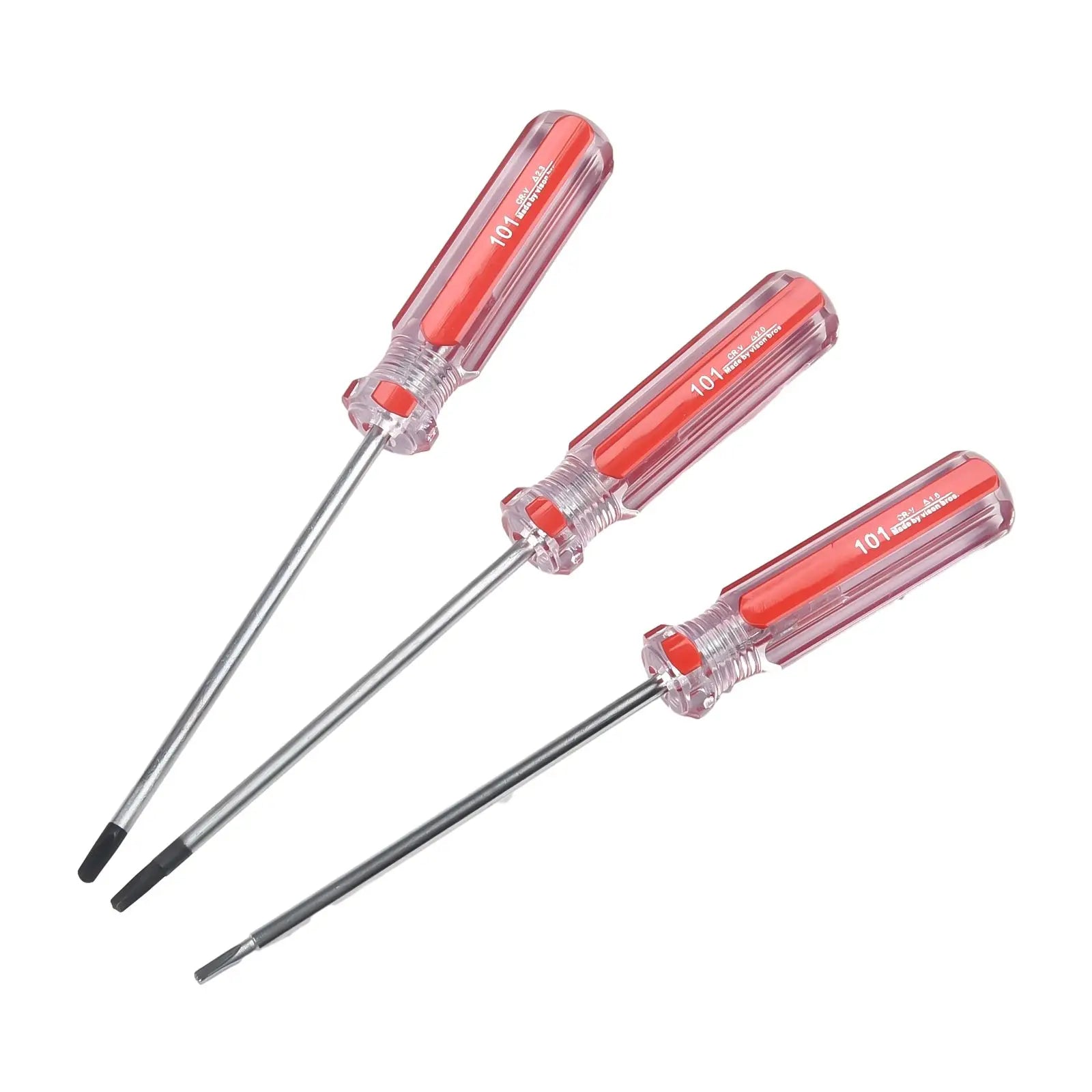 6Pc Triangle Screwdriver Set Magnetic CR-V Security Bit TA1.8–TA4.2 Repair Tool Kit
