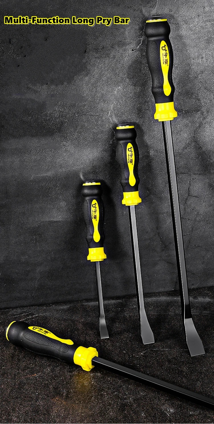 Long Pry Bar 8", 12", 18" & 24" Heavy Duty Pry Bar