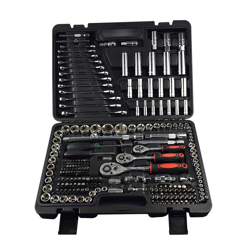 Multi-Purpose Socket Wrench Set – Hand Tool Kit for Car Repair, DIY & Automotive Maintenance 216pc
