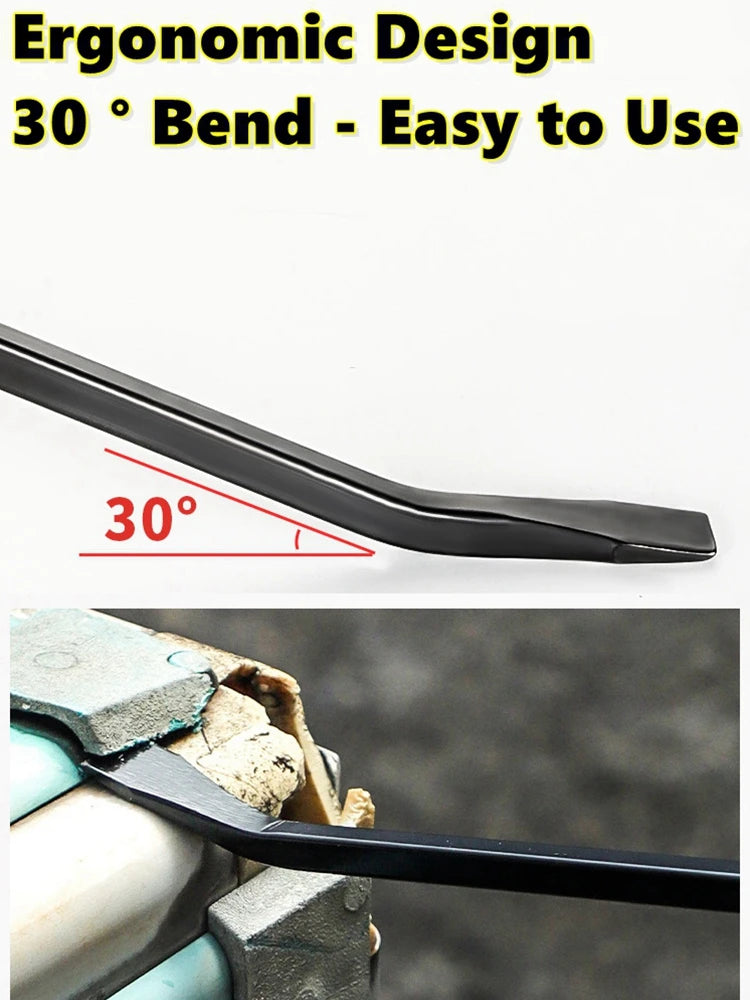 Long Pry Bar 8", 12", 18" & 24" Heavy Duty Pry Bar