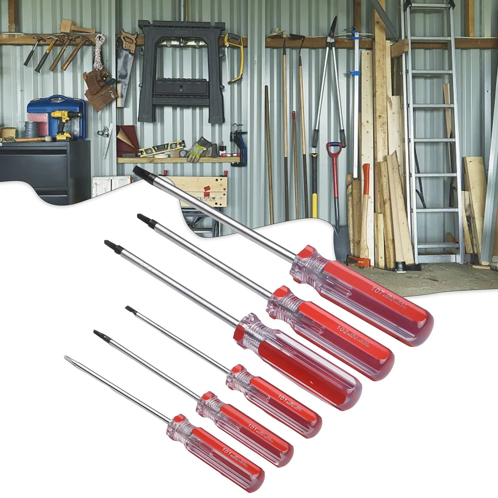 6Pc Triangle Screwdriver Set Magnetic CR-V Security Bit TA1.8–TA4.2 Repair Tool Kit