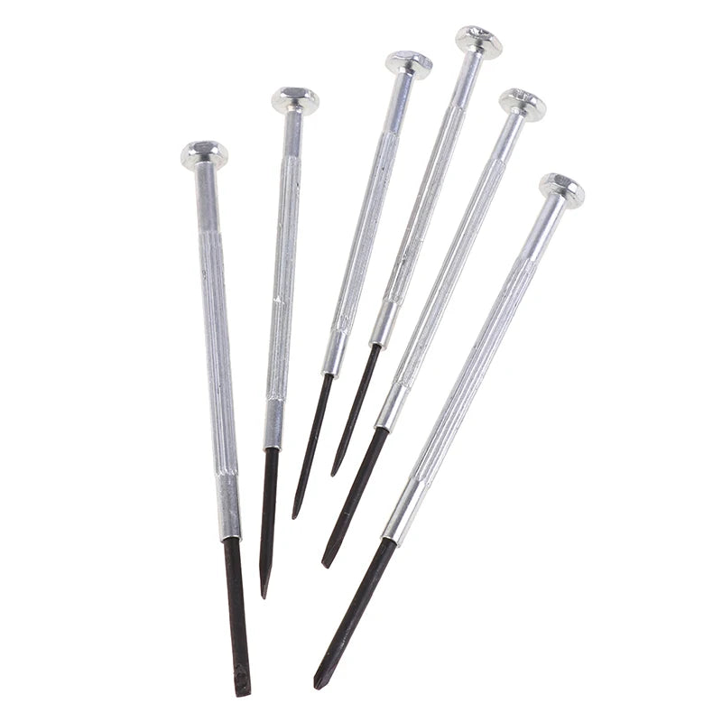 6-Piece Small Screwdriver Set Precision Tool Steel Screwdrivers for Watches & Electronics