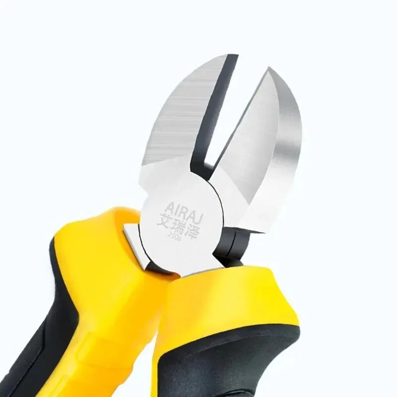 3-Piece Pliers Set – 8" Wire, 6" Long Nose & Diagonal Cutter, Stainless Steel Electrician & DIY Hand Tools