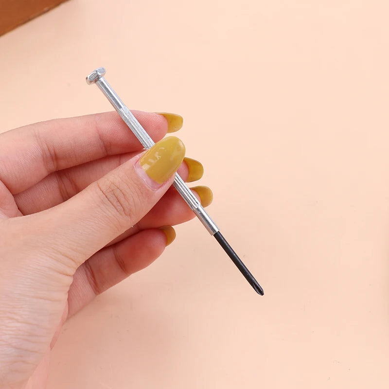 6-Piece Small Screwdriver Set Precision Tool Steel Screwdrivers for Watches & Electronics