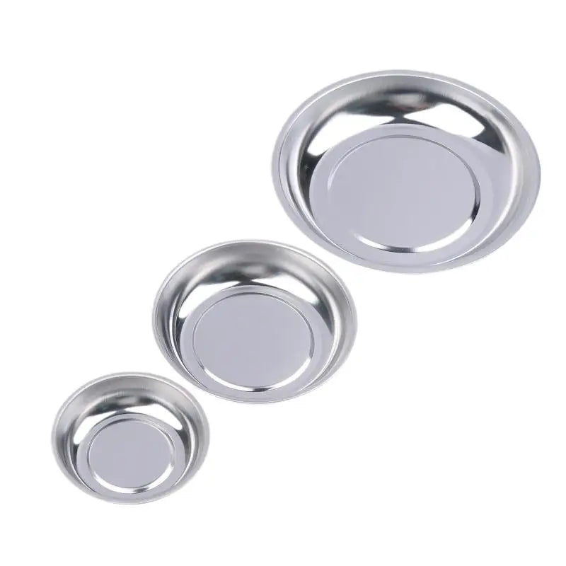 Circular Magnetic Parts Bowl 3"/4"/6" Magnetic Tray Screw Storage.