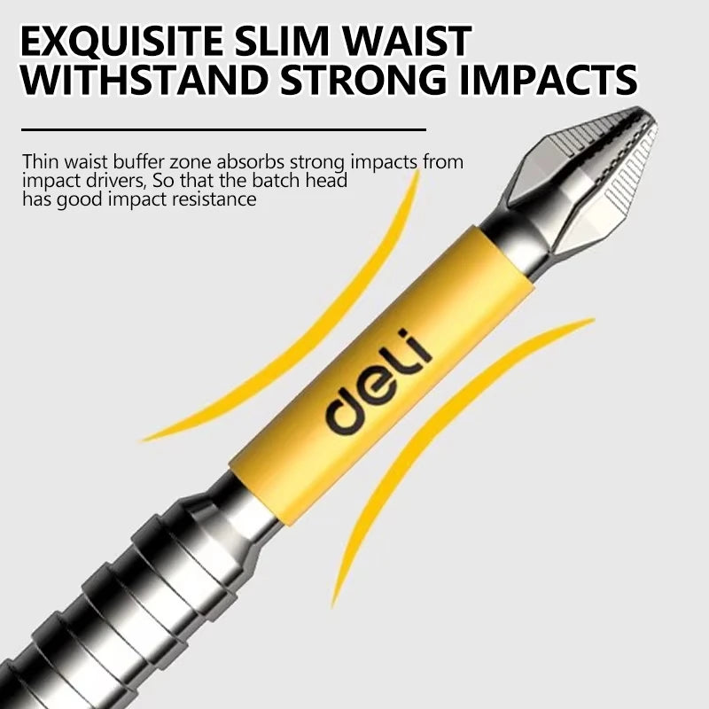 Upgraded Bit Sets High Hardness And Strong Magnetic Bits 25/50/65/70/90/150mm Non-slip