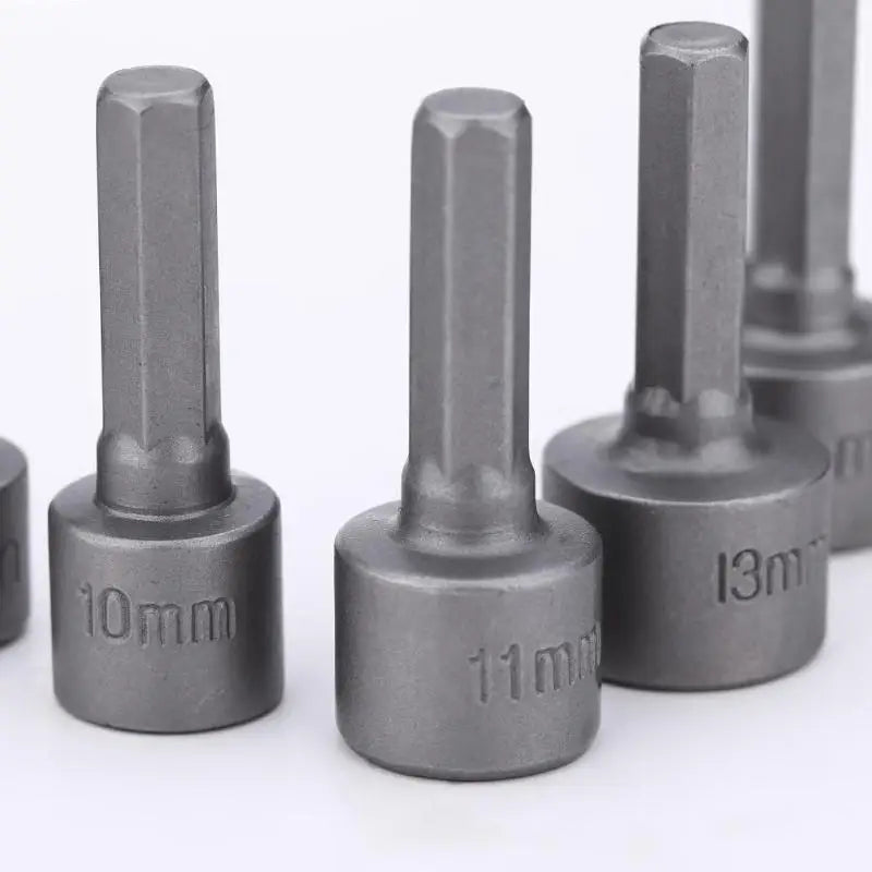 9pcs/set 5mm-13mm Hex Sockets Sleeve Nozzles Nut Drivers
