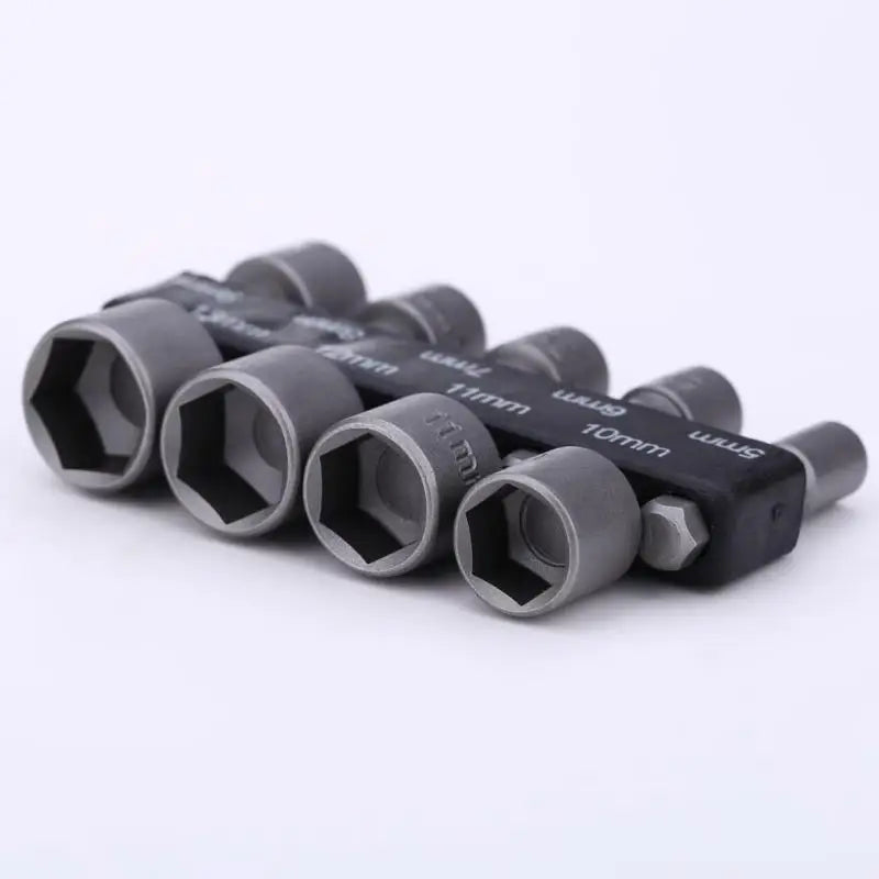 9pcs/set 5mm-13mm Hex Sockets Sleeve Nozzles Nut Drivers