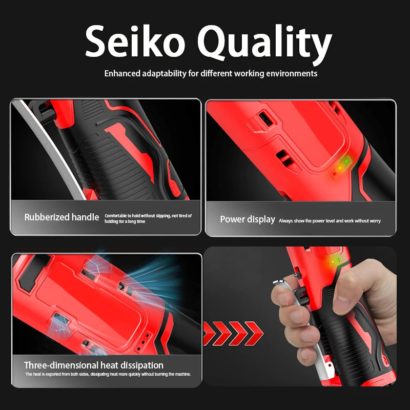 90° Right Angle Electric Ratchet Wrench | 15cm Compact Rechargeable Power Truss Wrench for Tight Space Automotive & DIY Repair