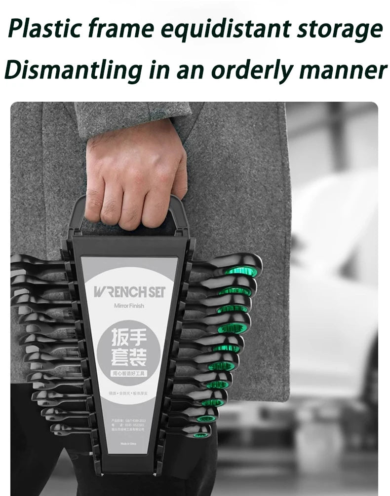 Ratchet Wrench Sets – Dual-Purpose Multifunctional Hand Tool Kit for Workshop & Car Repair
