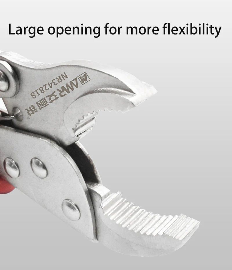 Heavy Duty Locking Pliers – Multifunctional Alloy Steel Grip Tool with Adjustable Jaw for Electrical & Workshop Use