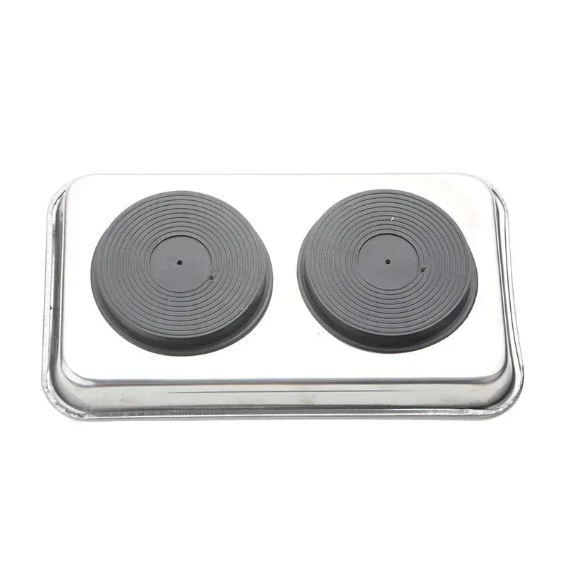 Round /Square Magnetic Bowl, Durable with Magnetic Stainless Steel