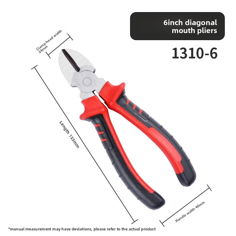 Multifunctional Electrical Pliers – Chrome Vanadium Steel Wire Cutter, Crimper & Gripping Tool for Metalwork & DIY