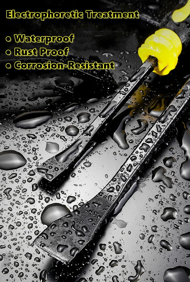 Long Pry Bar 8", 12", 18" & 24" Heavy Duty Pry Bar