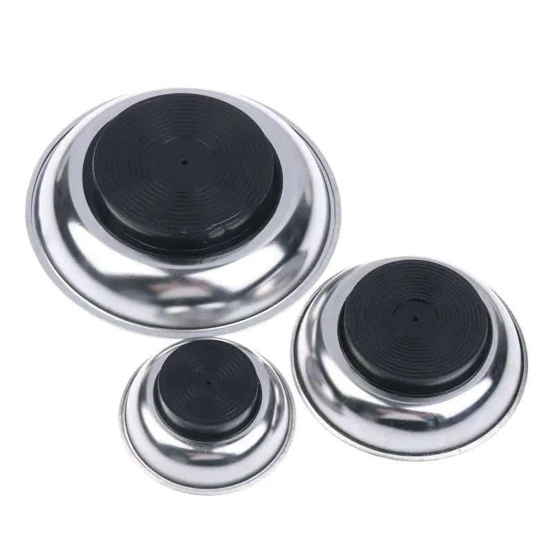 Circular Magnetic Parts Bowl 3"/4"/6" Magnetic Tray Screw Storage.
