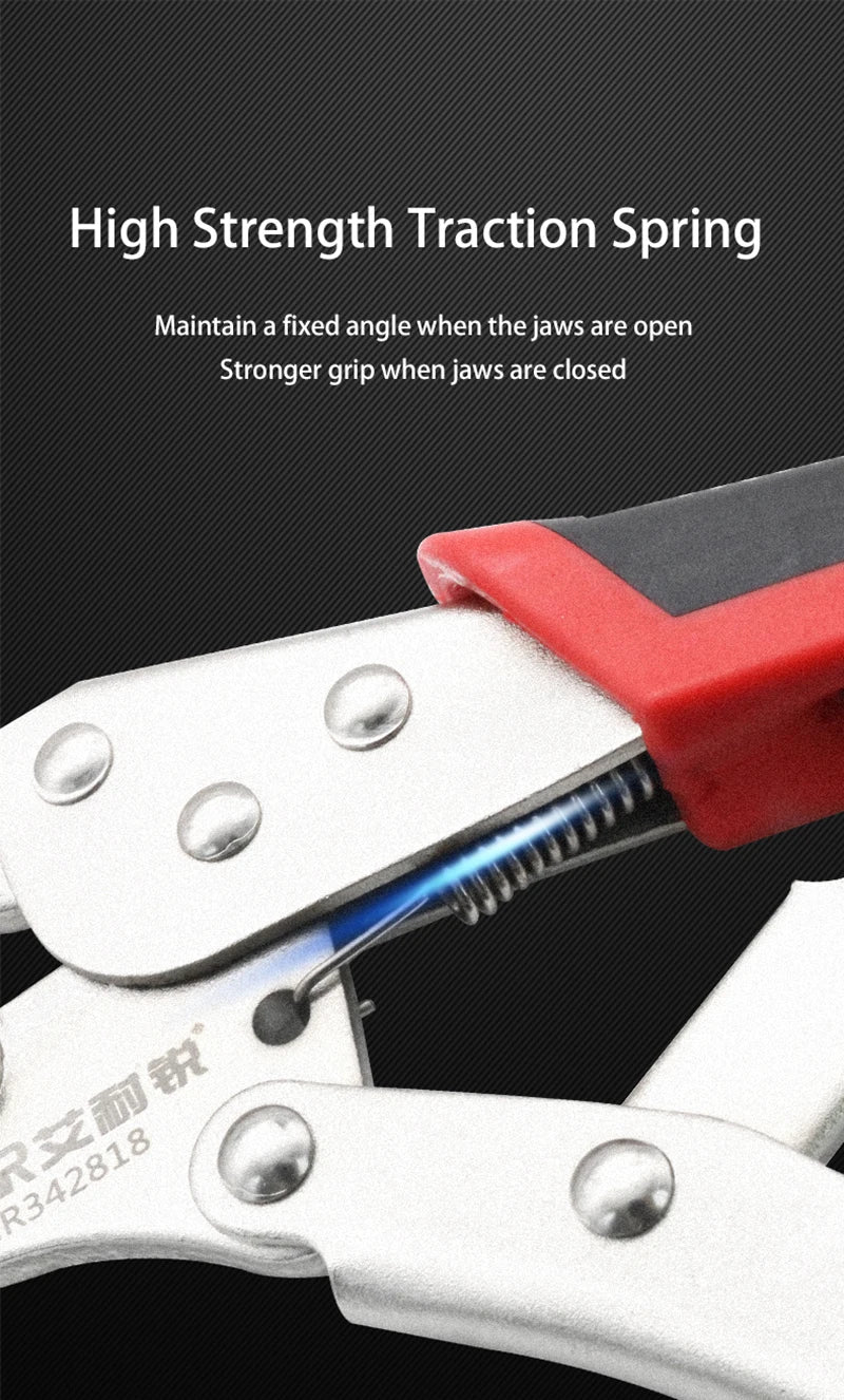 Heavy Duty Locking Pliers – Multifunctional Alloy Steel Grip Tool with Adjustable Jaw for Electrical & Workshop Use