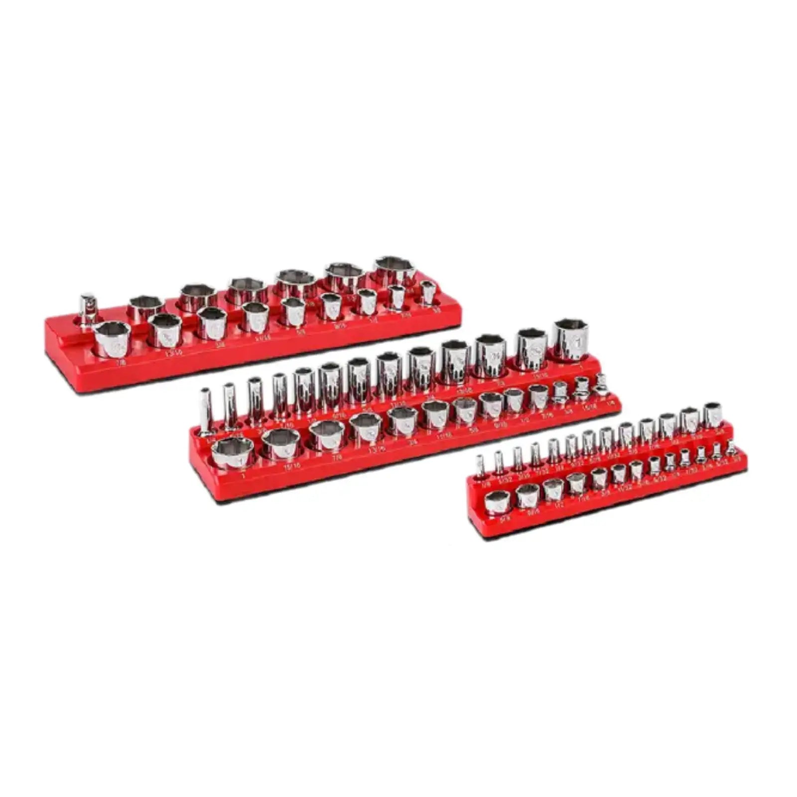 3Pcs SAE Magnetic Socket Organizers