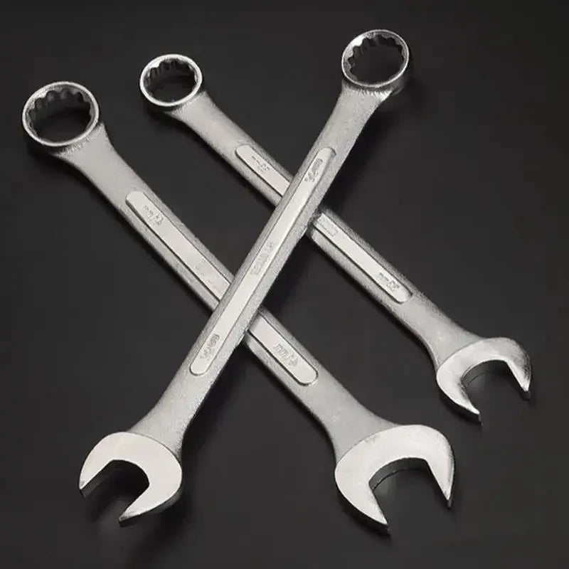 Metric Combination Wrench (4mm–24mm) – Single Open & Box End Spanner, Carbon Steel Hand Tool for Auto Repair & DIY