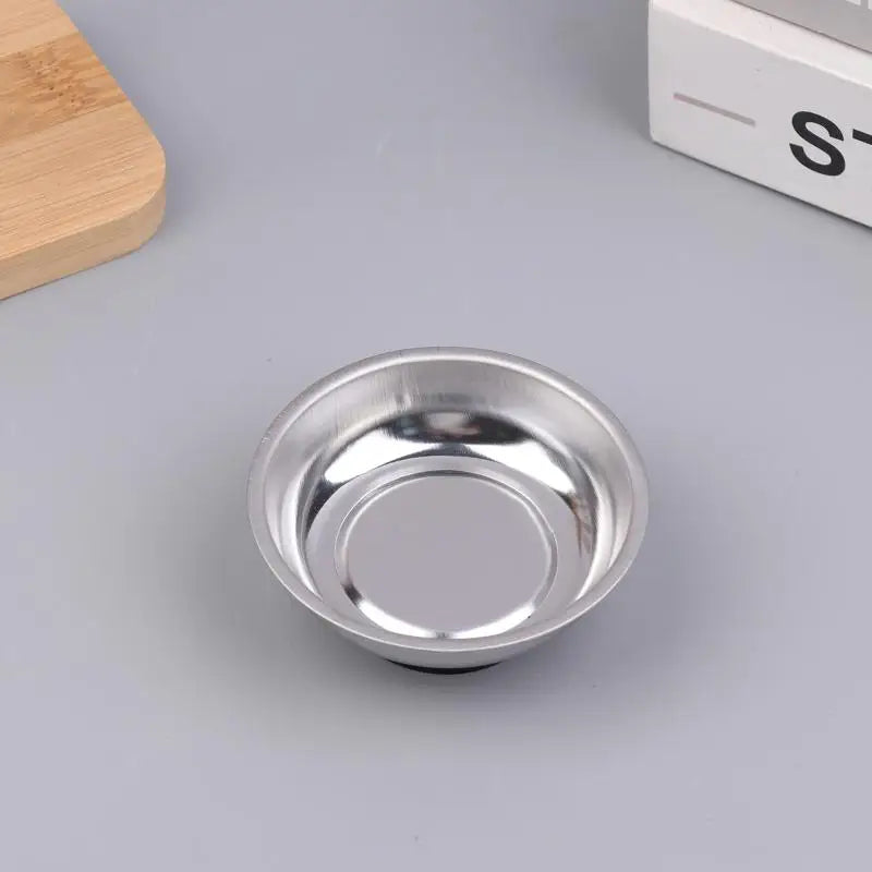 Circular Magnetic Parts Bowl 3"/4"/6" Magnetic Tray Screw Storage.